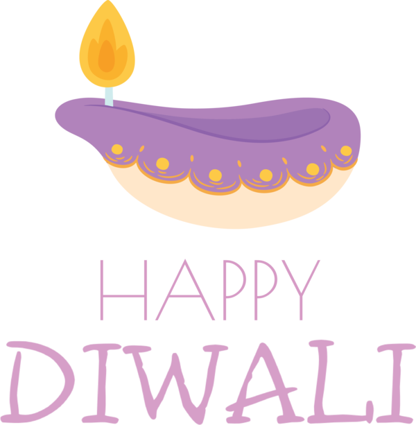 Transparent Diwali Cartoon Yellow Produce for Happy Diwali for Diwali