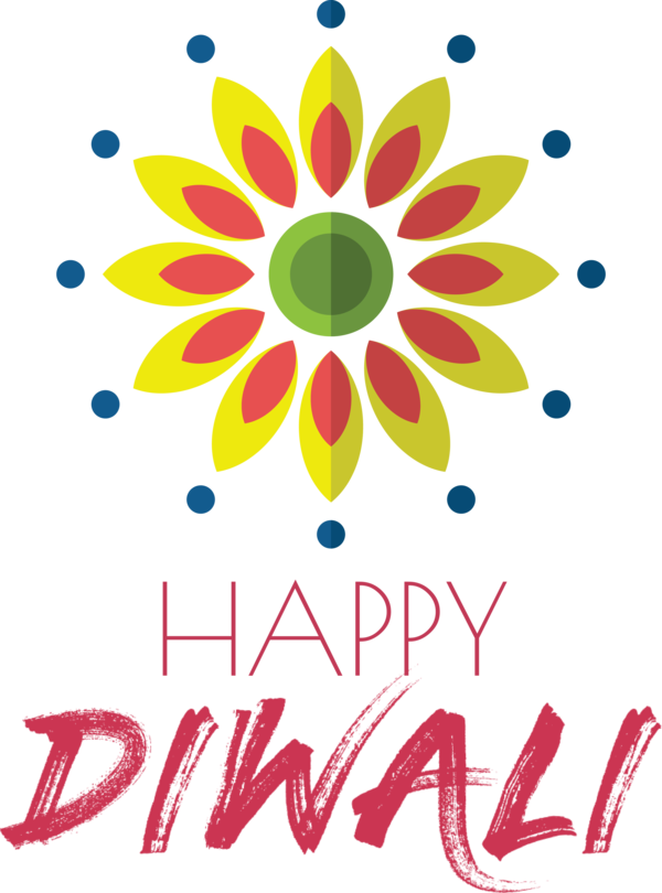 Transparent Diwali Floral design Cut flowers Petal for Happy Diwali for Diwali