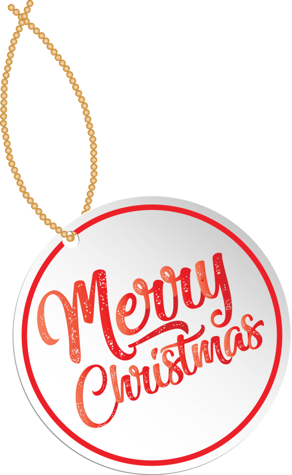 Transparent Christmas Logo Meter Line for Merry Christmas for Christmas