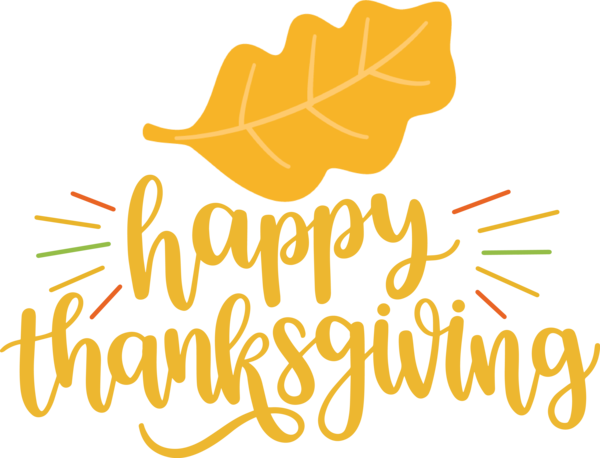 Transparent Thanksgiving Logo Leaf Commodity for Happy Thanksgiving for Thanksgiving