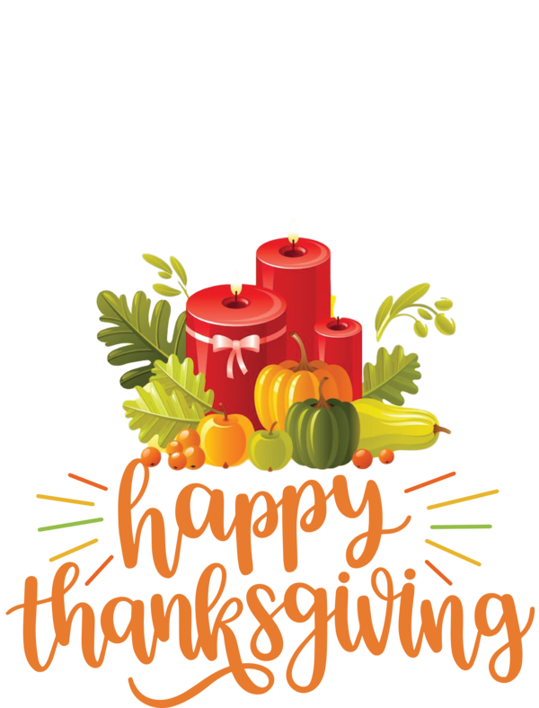 Transparent Thanksgiving Natural foods Logo Floral design for Happy Thanksgiving for Thanksgiving