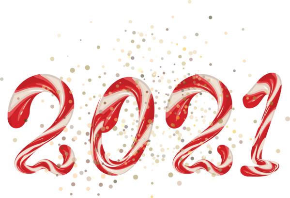 Transparent New Year Polkagris Logo Christmas Day for Happy New Year 2021 for New Year