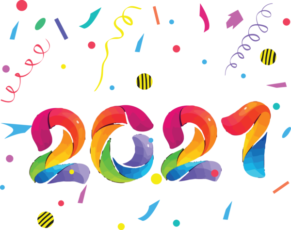 Transparent New Year New Year Line art 2020 for Happy New Year 2021 for New Year
