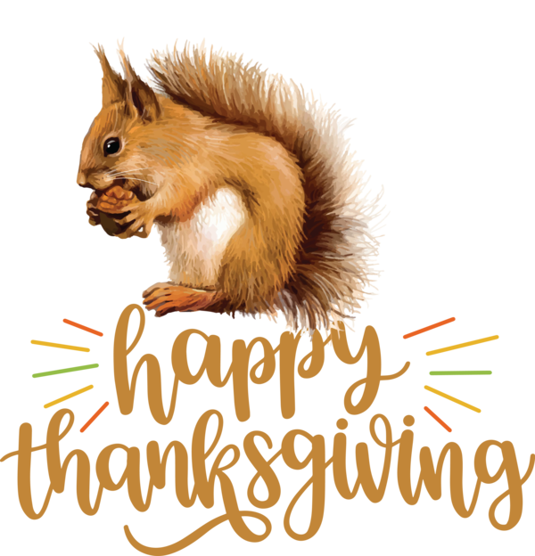 Transparent Thanksgiving Chipmunks Squirrels 02021 for Happy Thanksgiving for Thanksgiving