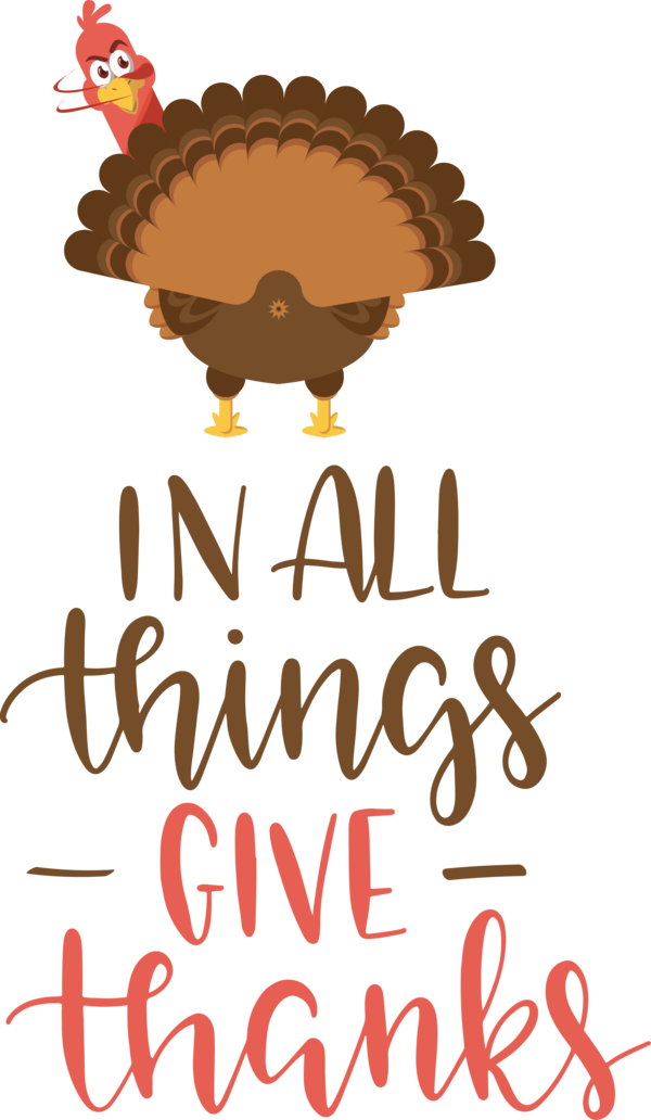 Transparent Thanksgiving Birds Logo Meter for Give Thanks for Thanksgiving