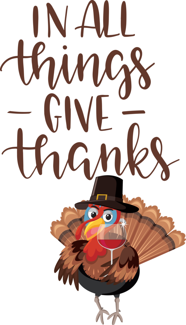 Transparent Thanksgiving Cartoon Meter Beak for Give Thanks for Thanksgiving