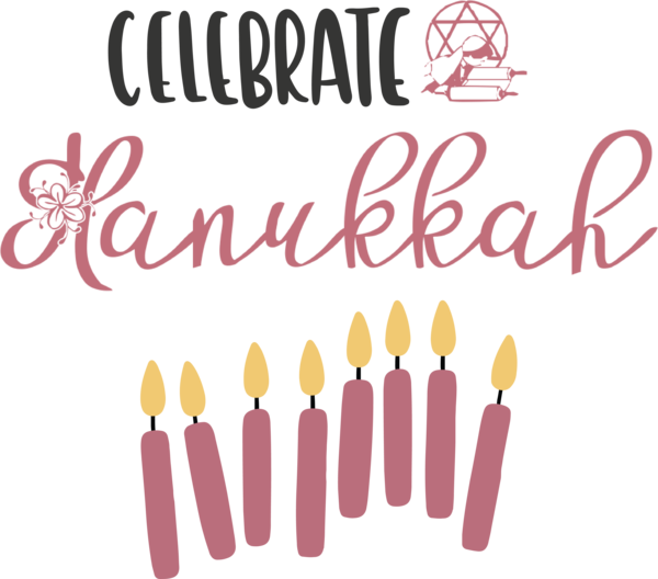 Transparent Hanukkah Meter Line Geometry for Happy Hanukkah for Hanukkah