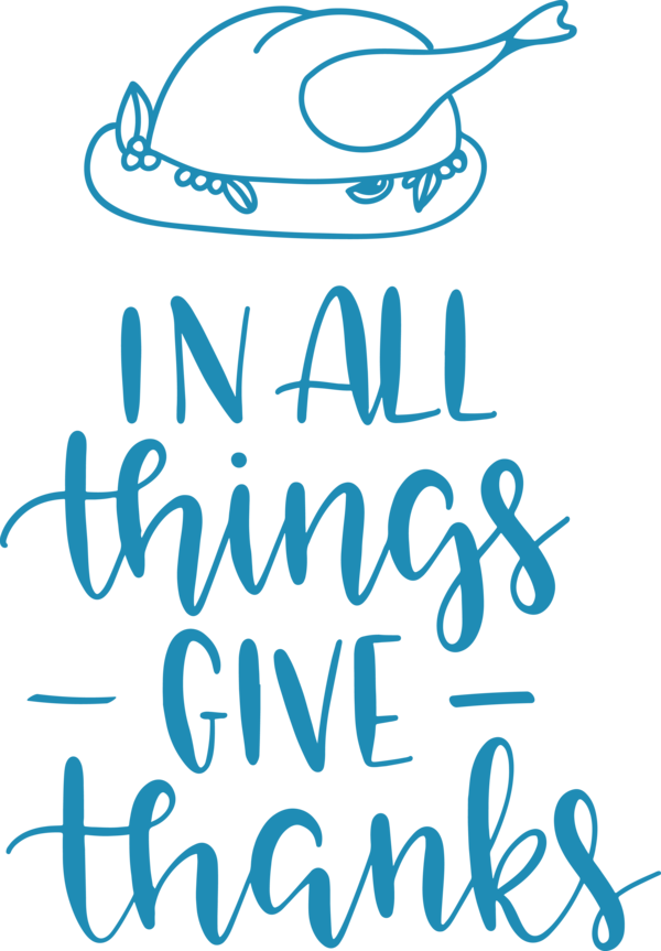 Transparent Thanksgiving Line art Design Logo for Give Thanks for Thanksgiving