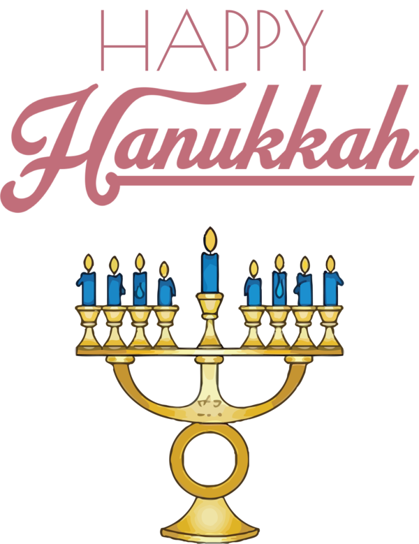Transparent Hanukkah Menorah Menorah Emblem of Israel for Happy Hanukkah for Hanukkah