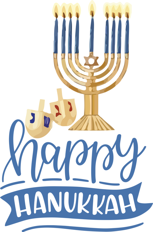 Transparent Hanukkah Hanukkah Menorah Logo for Happy Hanukkah for Hanukkah