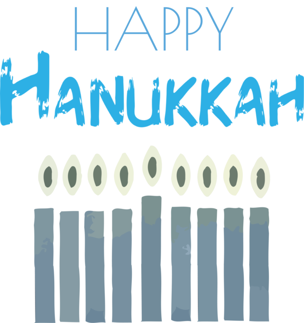 Transparent Hanukkah Logo Font Organization for Happy Hanukkah for Hanukkah