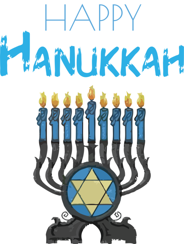 Transparent Hanukkah Logo Design Portavelas de metal for Happy Hanukkah for Hanukkah