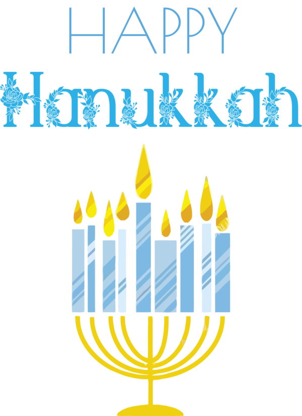 Transparent Hanukkah Hanukkah Menorah Vector for Happy Hanukkah for Hanukkah
