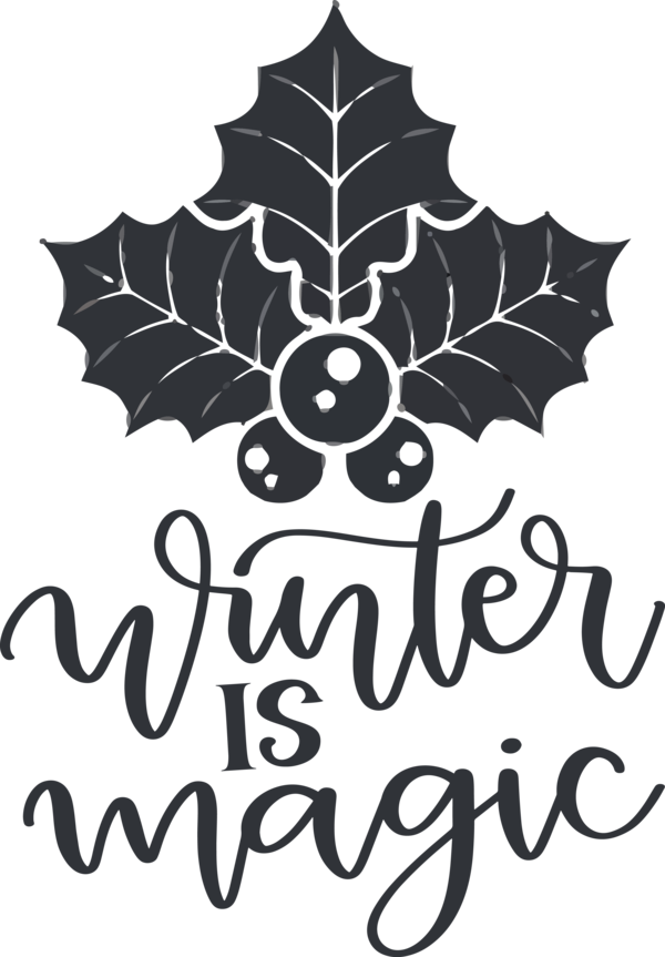 Transparent Christmas Design Visual arts Logo for Hello Winter for Christmas