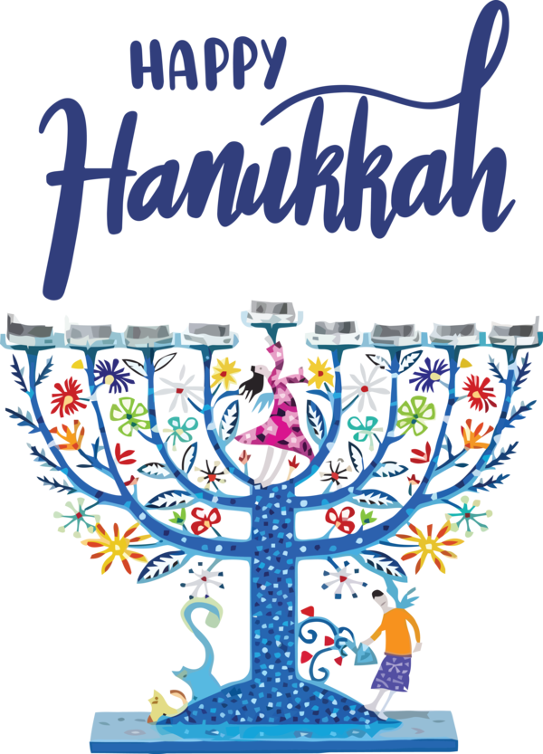 Transparent Hanukkah Jewish ceremonial art Menorah Hanukkah for Happy Hanukkah for Hanukkah