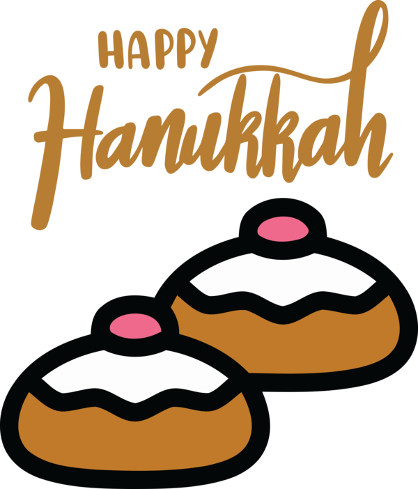Transparent Hanukkah Logo Meter Line for Happy Hanukkah for Hanukkah