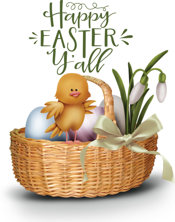 Transparent Easter Easter egg Easter Bunny Basket for Easter Day for Easter