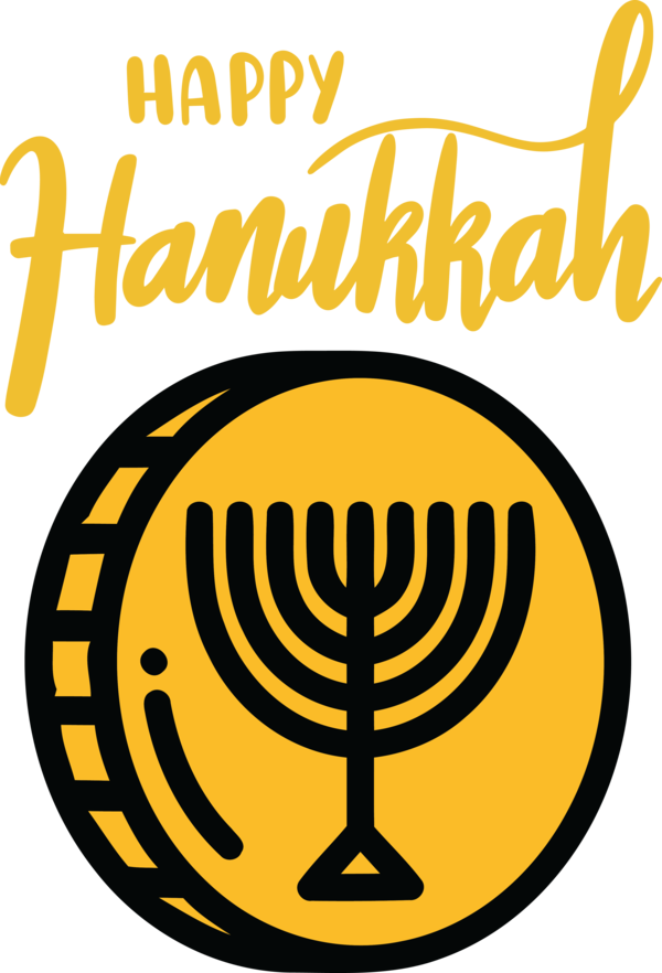 Transparent Hanukkah Logo Symbol Meter for Happy Hanukkah for Hanukkah