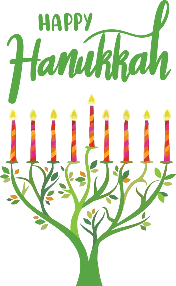 Transparent Hanukkah Hanukkah Menorah Jewish holiday for Happy Hanukkah for Hanukkah