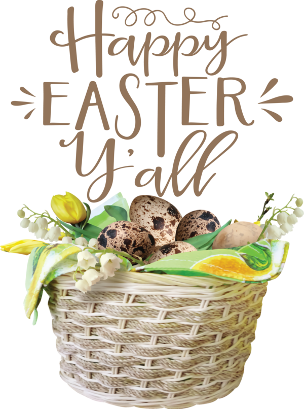 Transparent Easter Easter Bunny Easter basket Easter egg for Easter Day for Easter