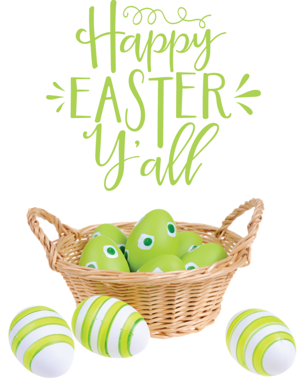 Transparent Easter Easter Bunny Easter egg Easter basket for Easter Day for Easter