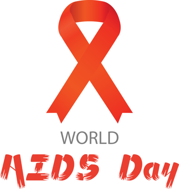 Transparent World Aids Day Logo Symbol Red for Aids Day for World Aids Day