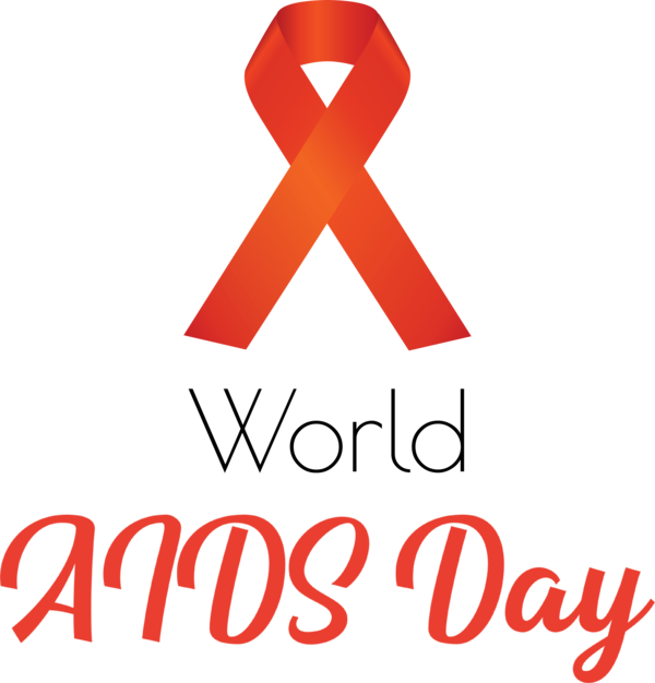 Transparent World Aids Day Logo Meter Line for Aids Day for World Aids Day