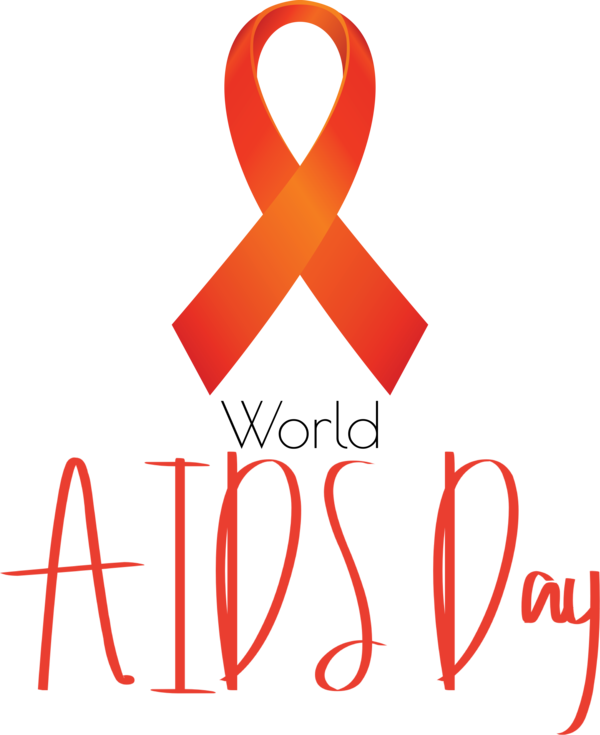 Transparent World Aids Day Logo Symbol Meter for Aids Day for World Aids Day