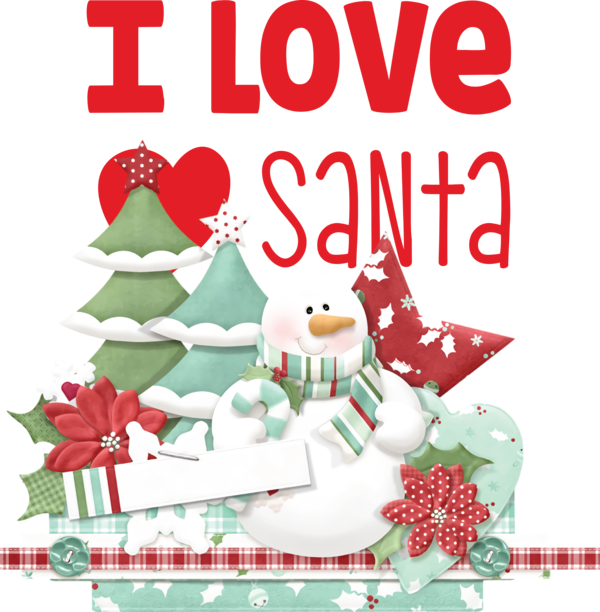 Transparent Christmas Christmas Day Rudolph Reindeer for Santa for Christmas