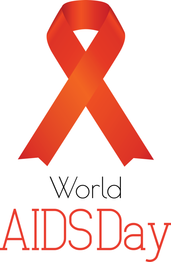 Transparent World Aids Day Logo Symbol Meter for Aids Day for World Aids Day