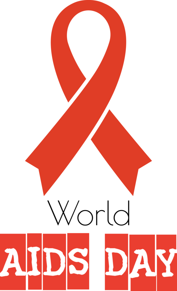 Transparent World Aids Day Logo Red Meter for Aids Day for World Aids Day