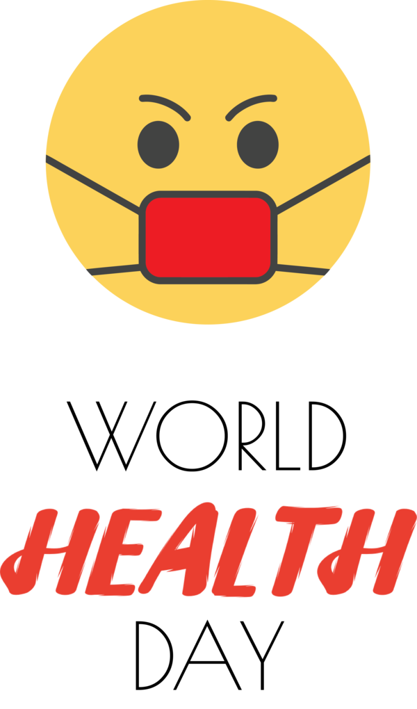 Transparent World Health Day Smile Smiley Emoticon for Health Day for World Health Day