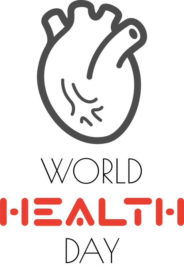 Transparent World Health Day Logo Symbol Line for Health Day for World Health Day