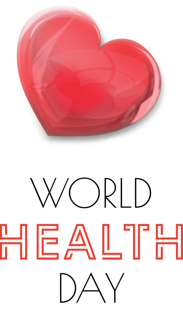 Transparent World Health Day Valentine's Day Font Ducati for Health Day for World Health Day