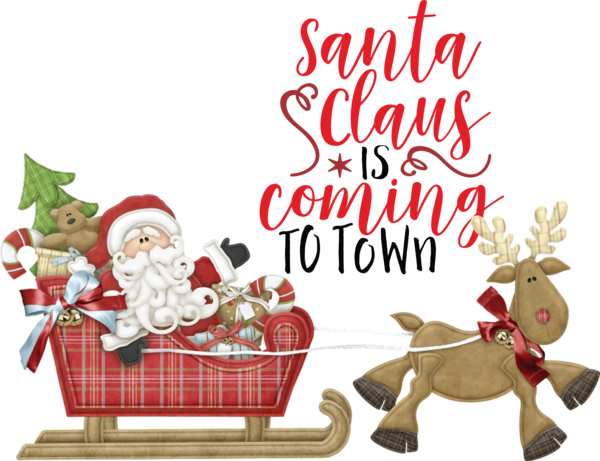 Transparent Christmas Reindeer Mrs. Claus Santa Claus Village for Santa for Christmas