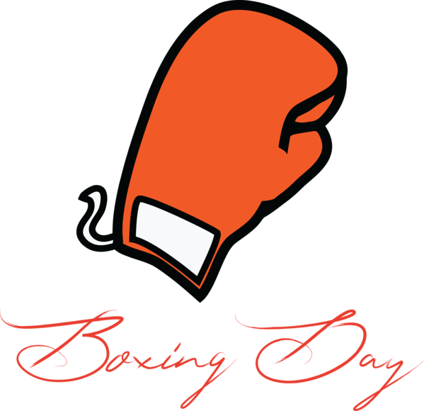 Transparent Boxing Day Name  Signature for Happy Boxing Day for Boxing Day