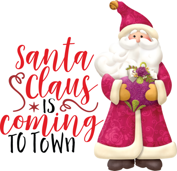 Transparent Christmas Rudolph Ded Moroz Christmas Day for Santa for Christmas