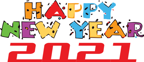 Transparent New Year Logo Design Meter for Happy New Year 2021 for New Year