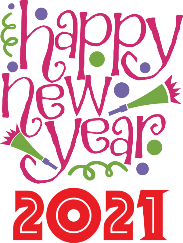Transparent New Year New Year New Year's Day Wish for Happy New Year 2021 for New Year