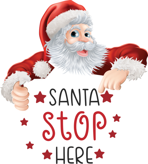 Transparent Christmas Rudolph Candy cane Santa Claus for Santa for Christmas