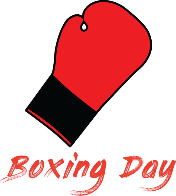 Transparent Boxing Day Line Meter M-095 for Happy Boxing Day for Boxing Day