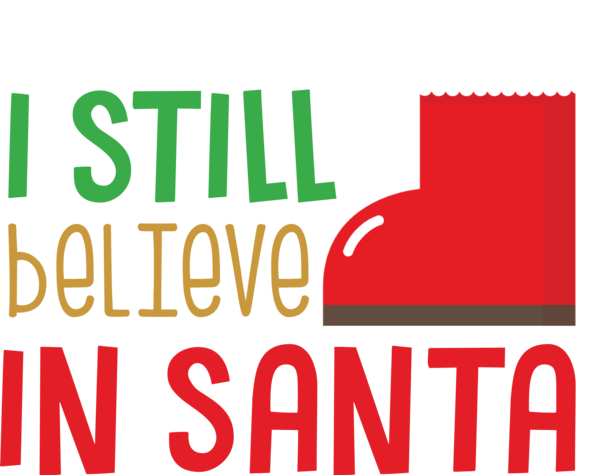 Transparent christmas Logo Banner Line for Santa for Christmas