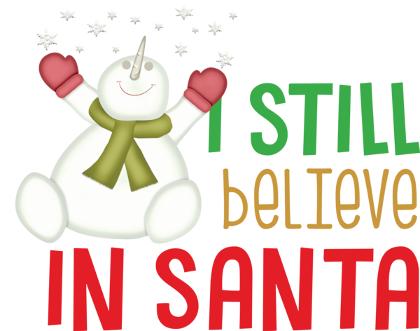 Transparent christmas Logo Cartoon Character for Santa for Christmas