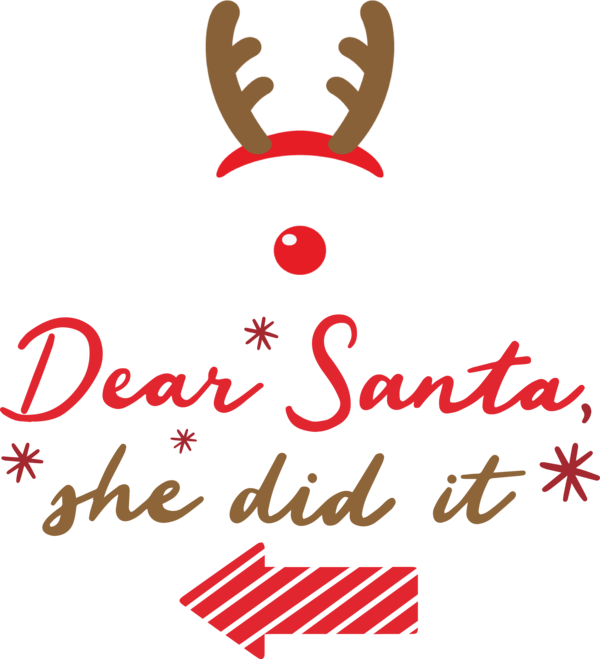 Transparent christmas Reindeer Logo Meter for Santa for Christmas