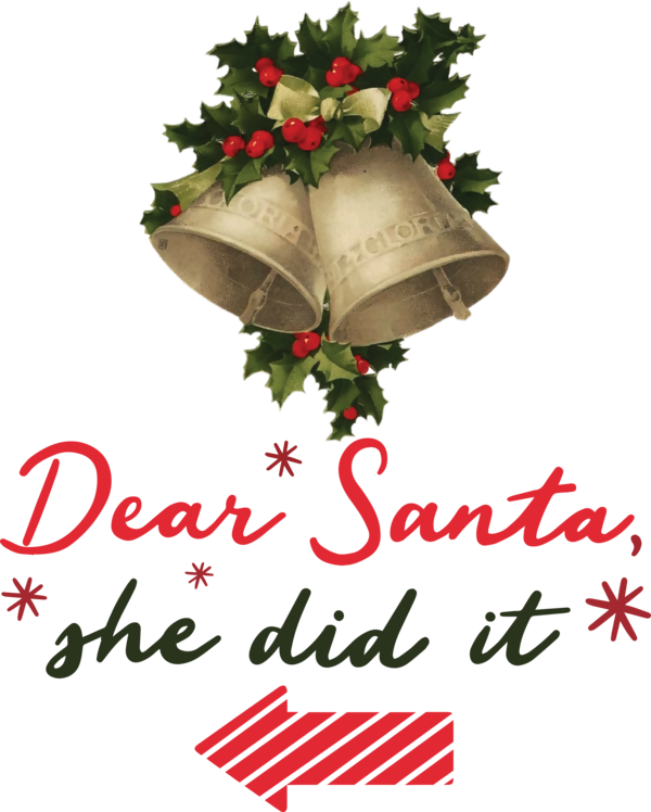 Transparent christmas Christmas Day Jingle bell Jingle Bells for Santa for Christmas