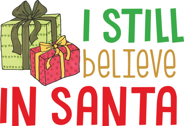 Transparent christmas Logo Line Design for Santa for Christmas