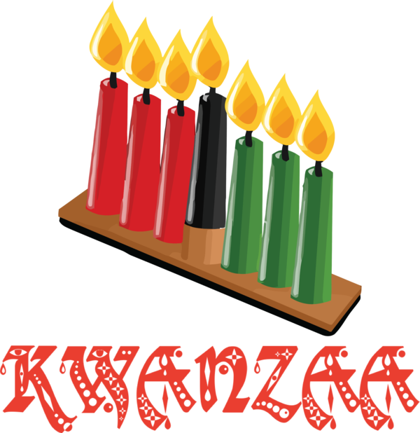 Transparent Kwanzaa Meter for Happy Kwanzaa for Kwanzaa