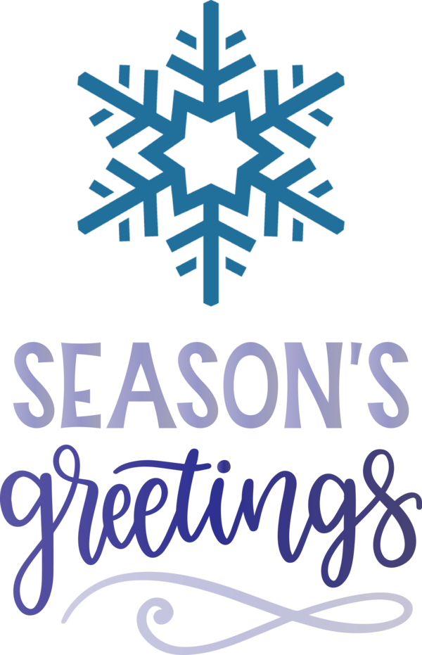 Transparent Christmas Logo Royalty-free Design for Snowflake for Christmas