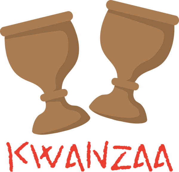 Transparent Kwanzaa Meter Line Font for Happy Kwanzaa for Kwanzaa