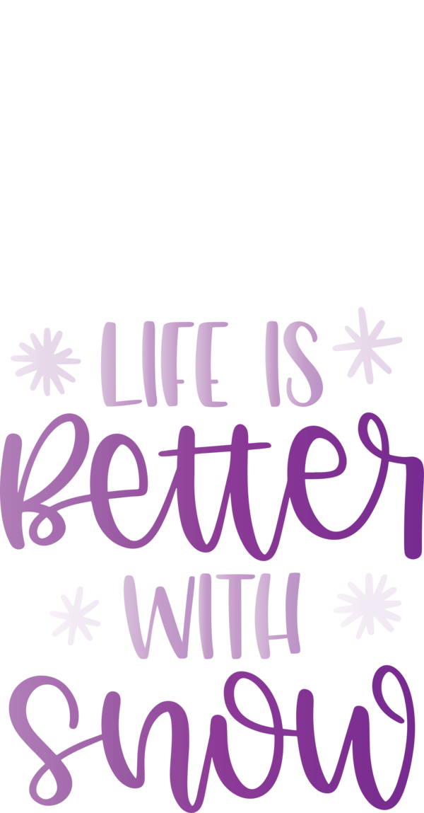 Transparent Christmas Logo Calligraphy Lilac M for Snowflake for Christmas